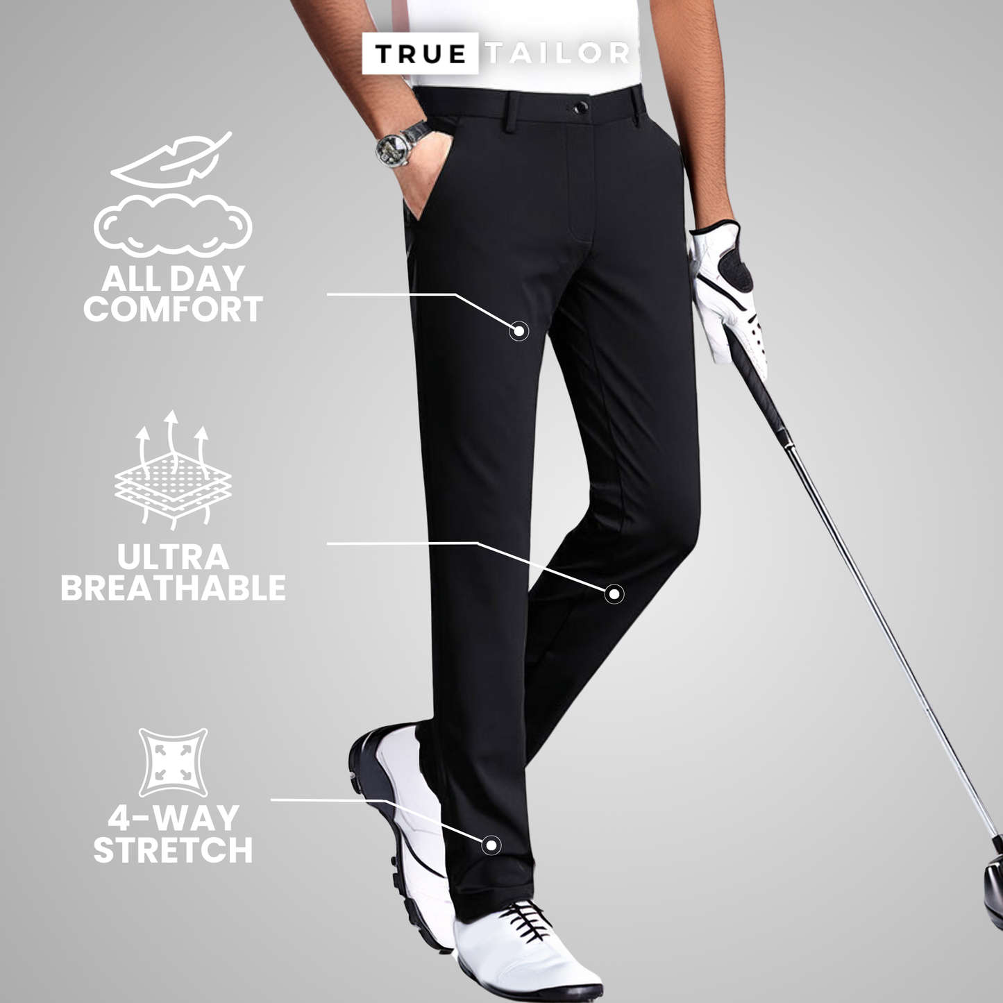 ULTRA-STRETCH PRO GOLF PANTS